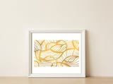 Golden Summer — framed, leaning against the wall thumbnail