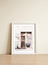 NewYorkCity Streets_ Street Cart — framed, leaning against the wall thumbnail