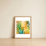 Golden Tropics — framed, leaning against the wall thumbnail