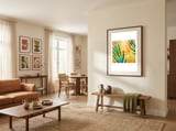 Golden Tropics framed in a grounding room thumbnail
