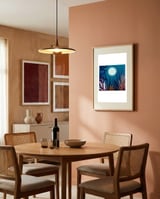 Moonlit Garden framed in a intimate room thumbnail