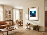 Moonlit Garden framed in a grounding room thumbnail