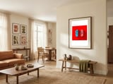 Joystick Videogames Switch framed in a grounding room thumbnail