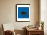 Joystick Videogames Master System framed in a focused room thumbnail