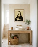 Monalisa Minimalist framed in a breezy room thumbnail