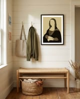 Monalisa Minimalist framed in a relaxed room thumbnail