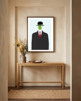 Son Of Man Minimalist framed in a welcoming room thumbnail