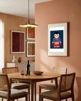 Superman Toy framed in a intimate room thumbnail