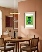 Hulk Toy framed in a intimate room thumbnail