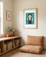 Hans Solo Toy framed in a gentle room thumbnail