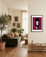 Elvira Toy framed in a grounding room thumbnail