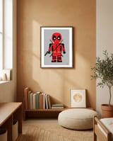 DeadPool Toy framed in a gentle room thumbnail