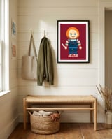 Chuck Toy framed in a relaxed room thumbnail