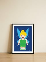 Tinker Bell Toy — framed, leaning against the wall thumbnail