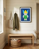 Tinker Bell Toy framed in a relaxed room thumbnail