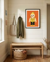 Madonna Toy framed in a relaxed room thumbnail