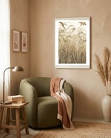 Grass framed in a tender room thumbnail