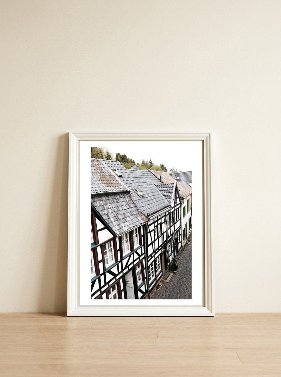 Germany — framed, leaning against the wall