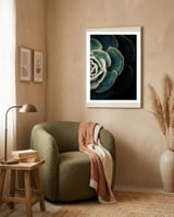 Darkside Of Succulents 4-B framed in a tender room thumbnail