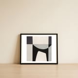 Alert Dog — framed, leaning against the wall thumbnail