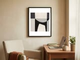 Alert Dog framed in a focused room thumbnail