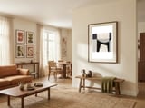 Alert Dog framed in a grounding room thumbnail