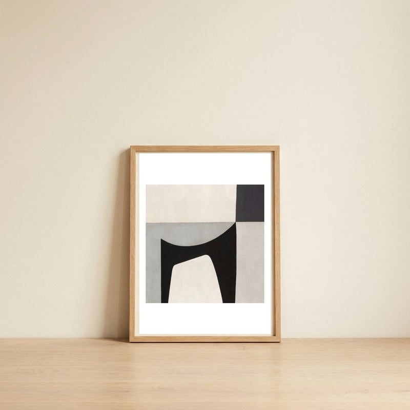 Distracted Dog — framed, leaning against the wall