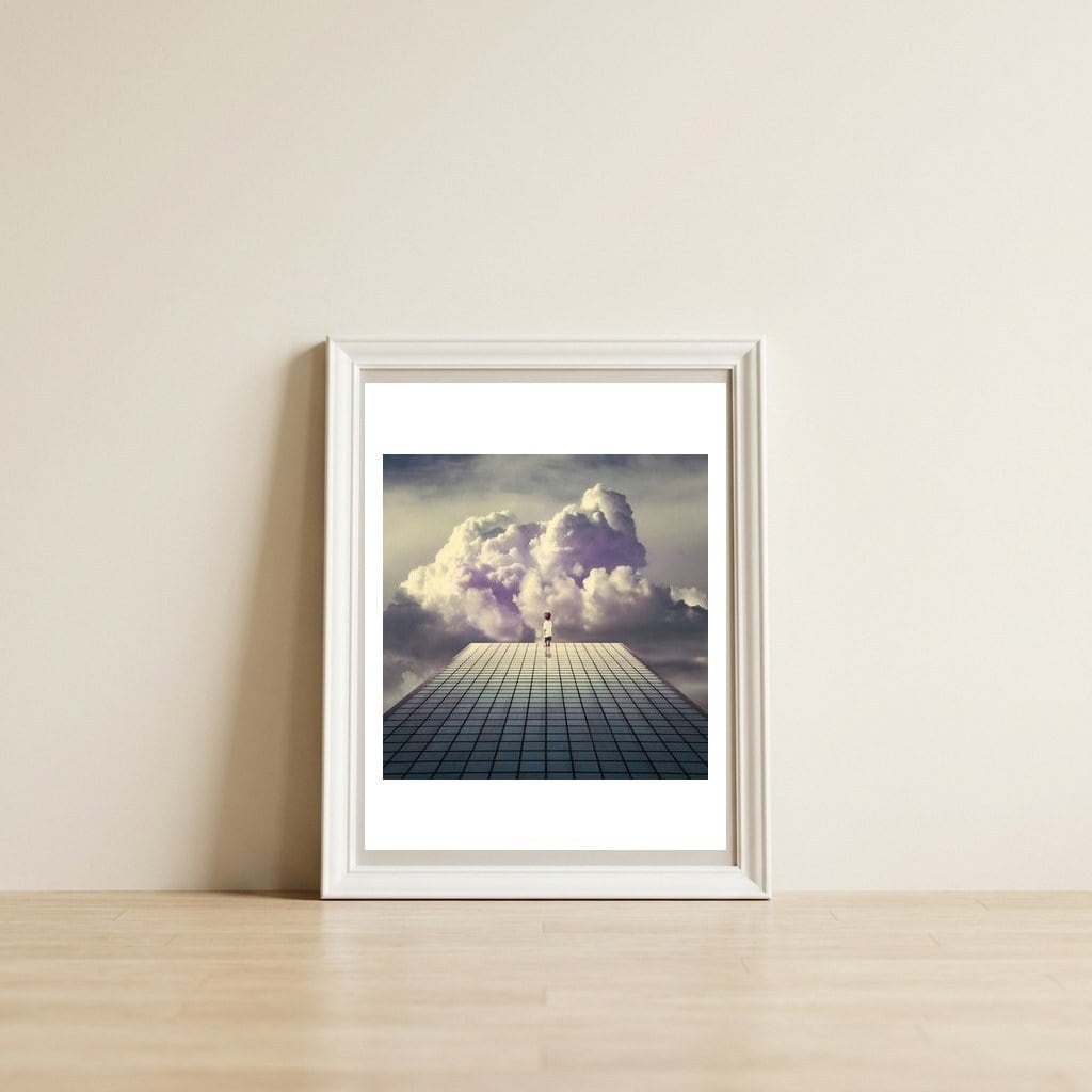 Breaker Daydreams — framed, leaning against the wall