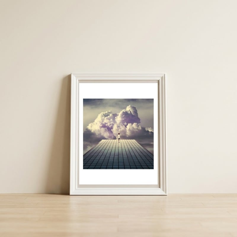 Breaker Daydreams — framed, leaning against the wall