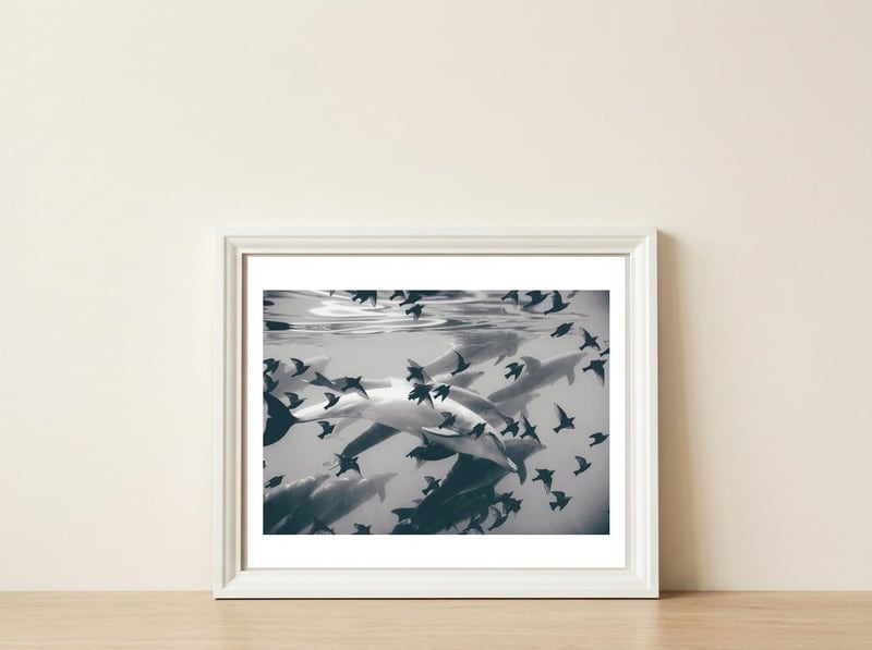 Found Out — framed, leaning against the wall