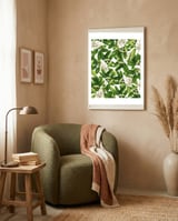 Greenery #society6 #decor #buyart framed in a tender room thumbnail