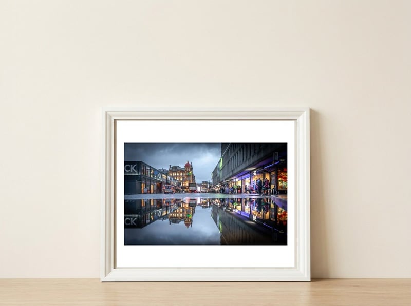 November in Newcastle — framed, leaning against the wall