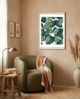 Botany #society6 #decor #buyart framed in a tender room thumbnail