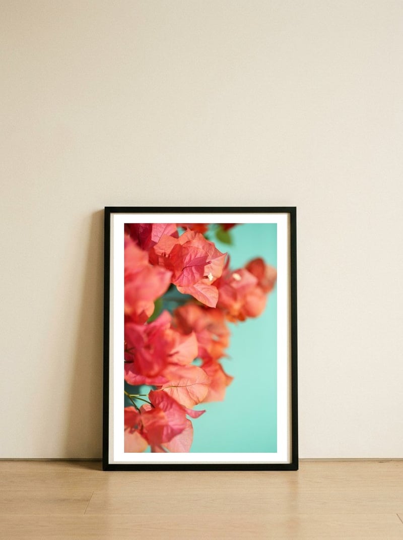 Bright Star #1 — framed, leaning against the wall