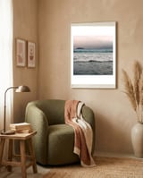Seascape  framed in a tender room thumbnail