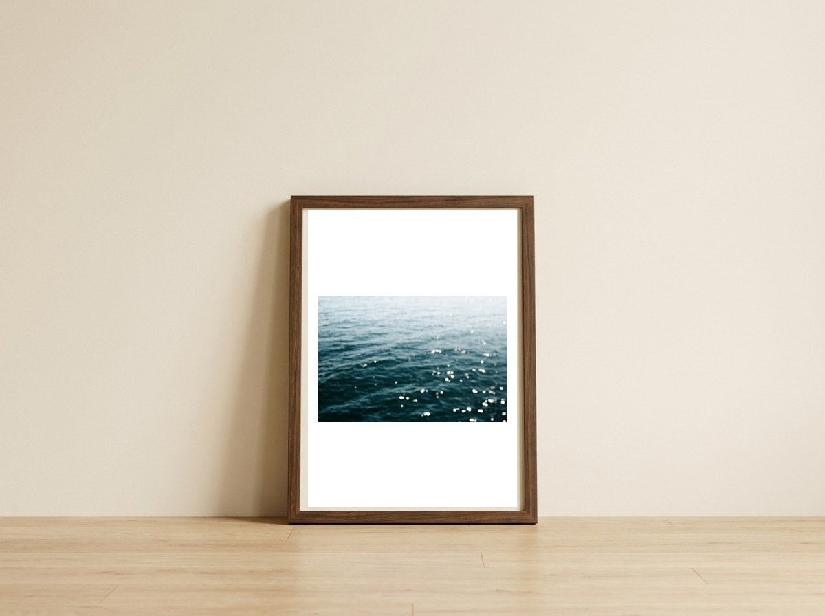 Light Dance #2  — framed, leaning against the wall