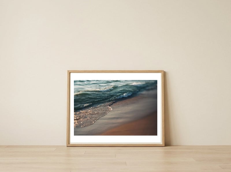 Light Of The World — framed, leaning against the wall