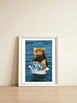 Main Course — framed, leaning against the wall thumbnail