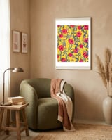 Come Into Blossom #society6 #decor #buyart framed in a tender room thumbnail
