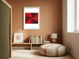 Spiral Loop Wings framed in a gentle room thumbnail