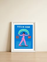 Feelin Good — framed, leaning against the wall thumbnail