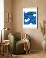 Ponder framed in a tender room thumbnail