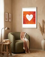 Love Your Soul  framed in a tender room thumbnail