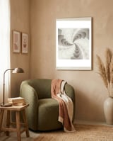 Spiral Illusion framed in a tender room thumbnail