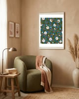 Saundarya #society6 #decor #buyart framed in a tender room thumbnail