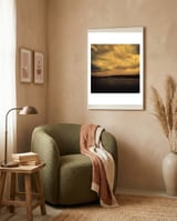 Dazzling Sunset framed in a tender room thumbnail