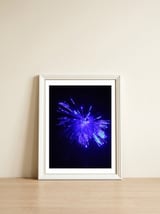 Blue Sparkle — framed, leaning against the wall thumbnail