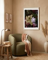 White Rose Garden framed in a tender room thumbnail