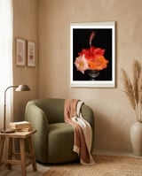 Lucky Flower Vase framed in a tender room thumbnail