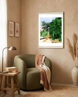 Hiding In Green framed in a tender room thumbnail